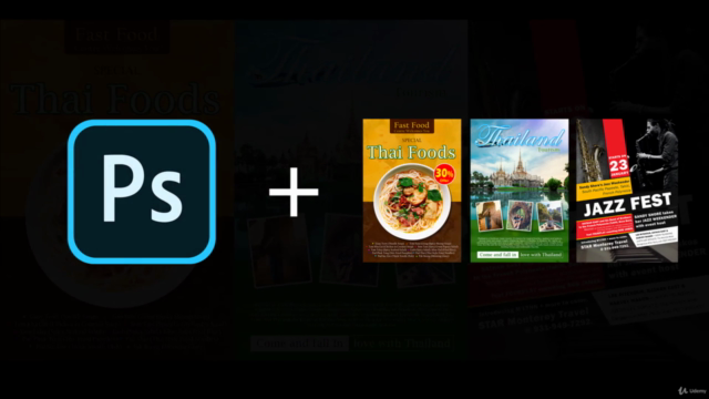Masters in Poster Designing with Adobe Photoshop – Screenshot 1