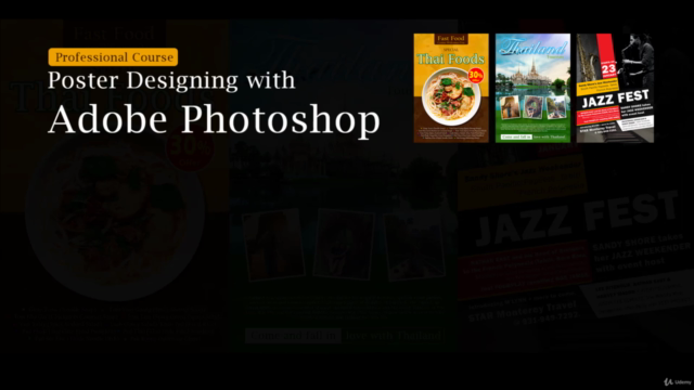 Masters in Poster Designing with Adobe Photoshop – Screenshot 4