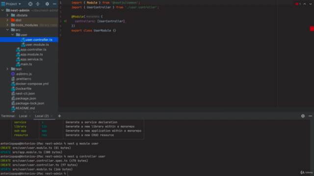 React and NestJS: A Practical Guide with Docker – Screenshot 1