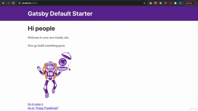 Learn Gatsby JS and React with Projects Experience – Screenshot 3