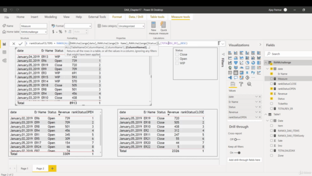Learn DAX in POWERBI Desktop Part 2/2 – Screenshot 4