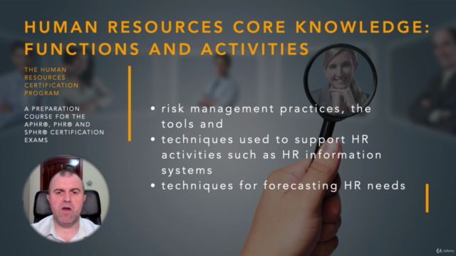 Human Resources Functions and Activities (HRCI - PHR/SPHR) – Screenshot 4
