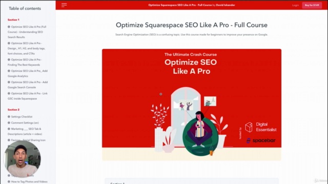 Optimize Squarespace SEO Like a Pro – Screenshot 1