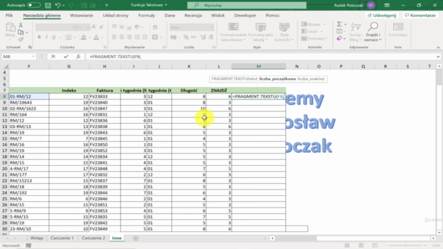 MS Excel Najbardziej przydatne funkcje – Screenshot 4