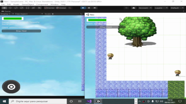 Desenvolvimento de Games(Unity) + Multiplayer(Mirror) – Screenshot 3