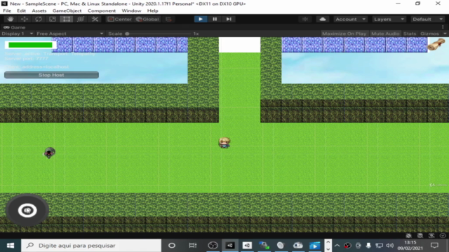 Desenvolvimento de Games(Unity) + Multiplayer(Mirror) – Screenshot 4