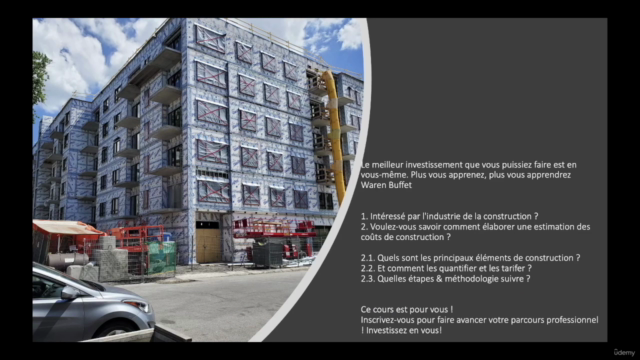 Estimation des coûts de construction de bâtiments – Screenshot 1