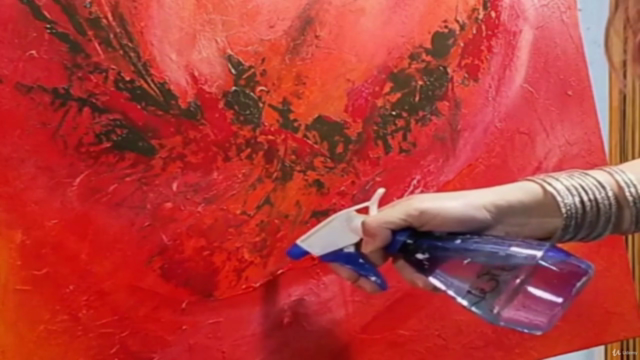 Expressionism Abstract Acrylic Art Painting 3D – Screenshot 2