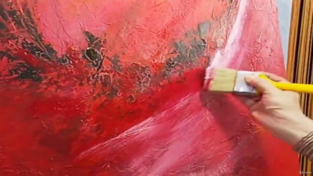 Expressionism Abstract Acrylic Art Painting 3D – Screenshot 3