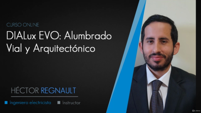 DIALux EVO Alumbrado Vial y Arquitectónico – Screenshot 1