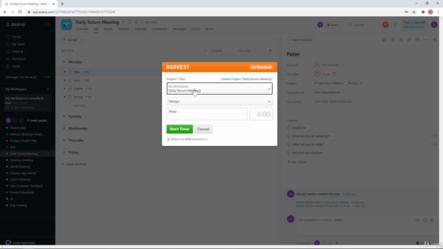 Asana - Project Management - Intermediate to Advanced – Screenshot 3