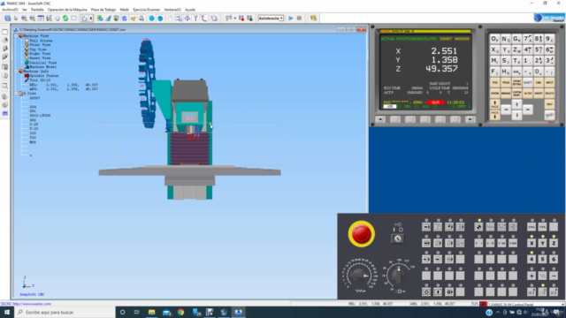 Programación CNC Fanuc y Dibujo de Planos AutoCAD 2025 – Screenshot 3