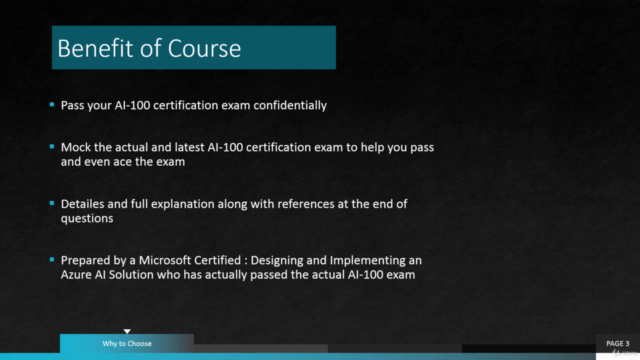 AI-100:Design & Implementing Azure AI Solution - Pract Test – Screenshot 1