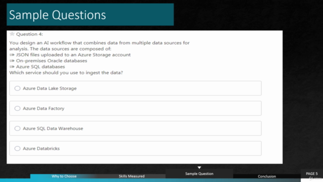 AI-100:Design & Implementing Azure AI Solution - Pract Test – Screenshot 2