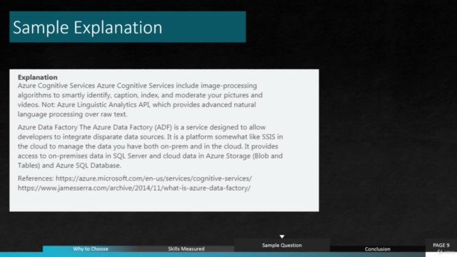 AI-100:Design & Implementing Azure AI Solution - Pract Test – Screenshot 4