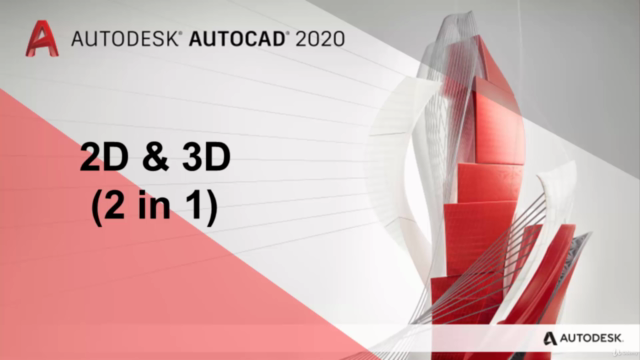 Formation Complète en Autocad 2D et 3D (2 in 1) – Screenshot 1