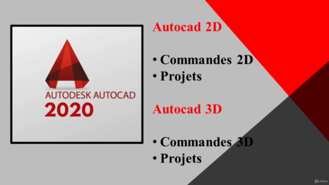 Formation Complète en Autocad 2D et 3D (2 in 1) – Screenshot 4