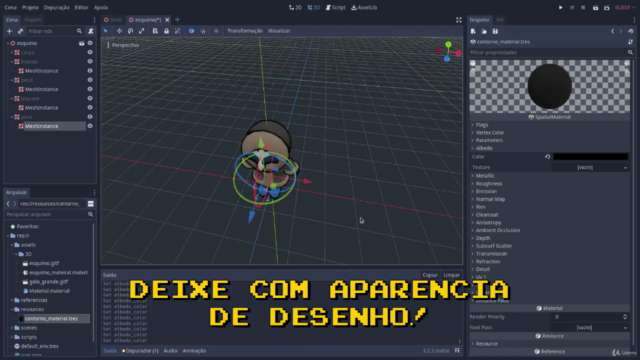 Desenvolva Games 3D com Godot + Blender - Frostbite Atari – Screenshot 3