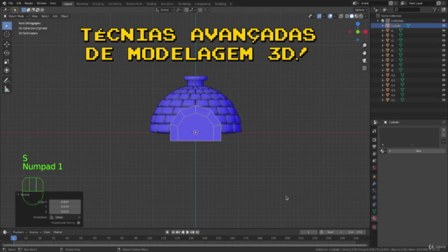 Desenvolva Games 3D com Godot + Blender - Frostbite Atari – Screenshot 4