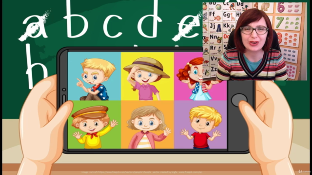 English Alphabet 1 (A to K) – Screenshot 1