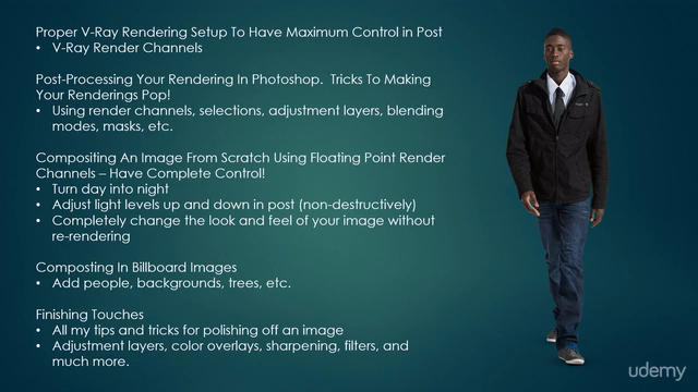 Photoshop for Arch Viz: Project Based Post-Processing Course – Screenshot 4