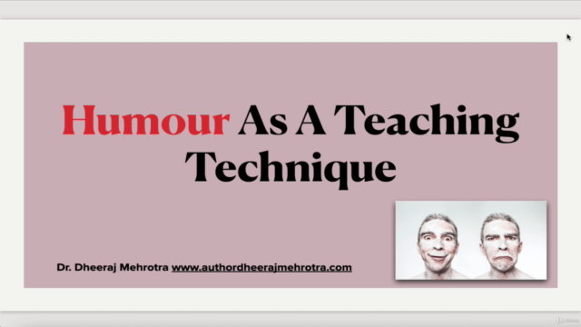 How and Why to use Humour within Classrooms? - Screenshot_01