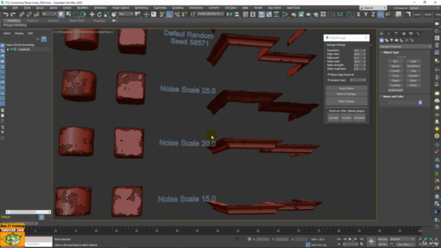 3ds max Modellazione in PolyDamage. – Screenshot 2