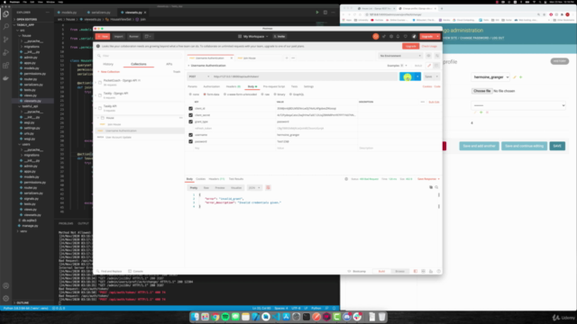 Python & Django REST API Bootcamp - Build A Python Web API – Screenshot 4