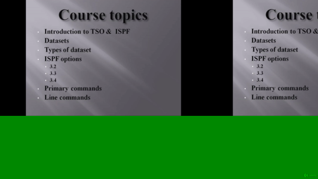 Introduction to Mainframe and TSO & ISPF – Screenshot 4