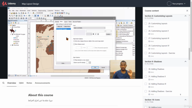 Map Layout Design – Screenshot 4