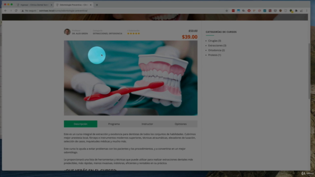 CREA y VENDE cursos online con LEARNPRESS + Proyecto final – Screenshot 3