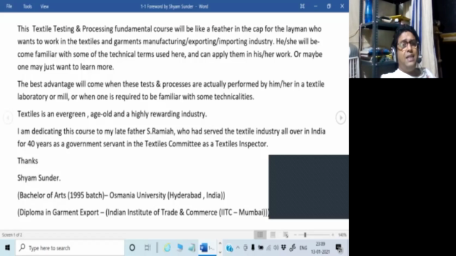 Textile Testing and Processing Fundamentals – Screenshot 4