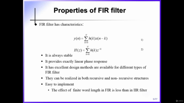 Design of FIR filter using Windowing Technique in MATLAB – Screenshot 4