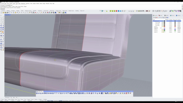 Surfacing with Rhino V7 using Subdivision and NURBS surfaces - Screenshot_02