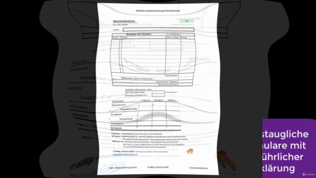 Gastronomie Kalkulation – Screenshot 3