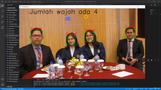 Menjadi Computer Vision Specialist Menggunakan OpenCV Python – Screenshot 3