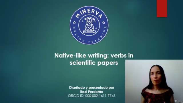 Native-like writing: verbos en el artículo científico – Screenshot 3