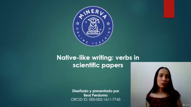 Native-like writing: verbos en el artículo científico – Screenshot 4