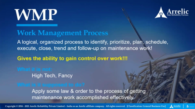 Maintenance Planning & Scheduling (MPS) – Screenshot 1