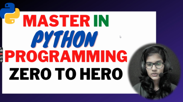 Master in python programming language(Zero to hero) – Screenshot 1