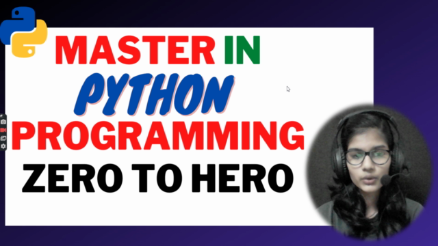 Master in python programming language(Zero to hero) – Screenshot 2