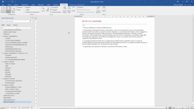 Microsoft Word: Livello Master – Screenshot 3