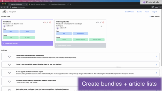 End to End React with Prisma 2 – Screenshot 3