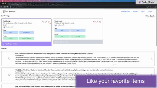 End to End React with Prisma 2 – Screenshot 4