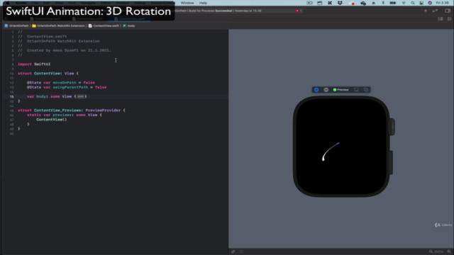 Animate With SwiftUI: iOS, watchOS and visionOS – Screenshot 3