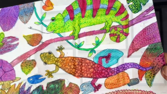 Art for kids : Reptile Camouflage Art-Easy, fun & Creative! – Screenshot 1