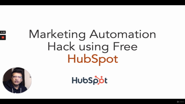 HubSpot (CRM) : Send Automated Email by Connecting MailChimp - Screenshot_01