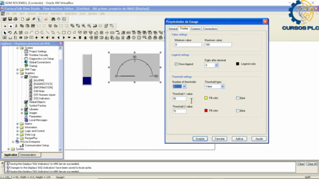 Curso HMI Completo desde 0. FactoryView ME, PanelView. PLC – Screenshot 2