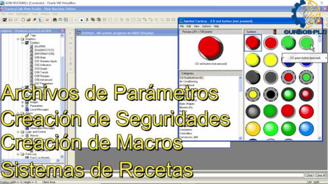 Curso HMI Completo desde 0. FactoryView ME, PanelView. PLC – Screenshot 3