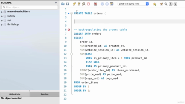 SQL Database Administration: Advanced MySQL Workbench – Screenshot 3